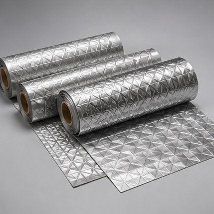 Output from Automatic Embossing Machine