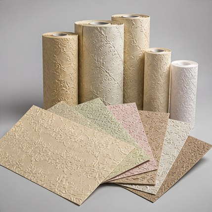 Output from Automatic Embossing Machine