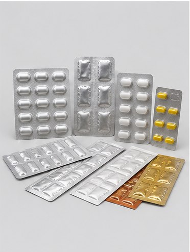 Output from Industrial Pharma Foil Printing Machine